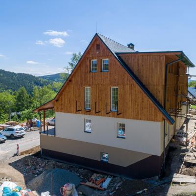 Apartmany Haslerka postup vystavby