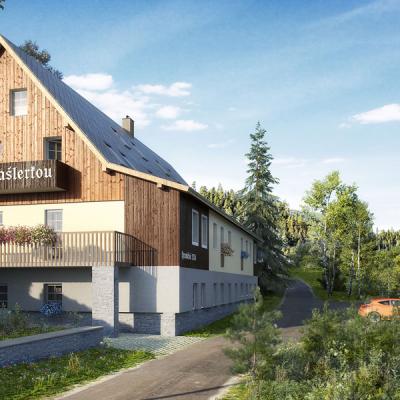 Apartmany Haslerka Exterier Leto